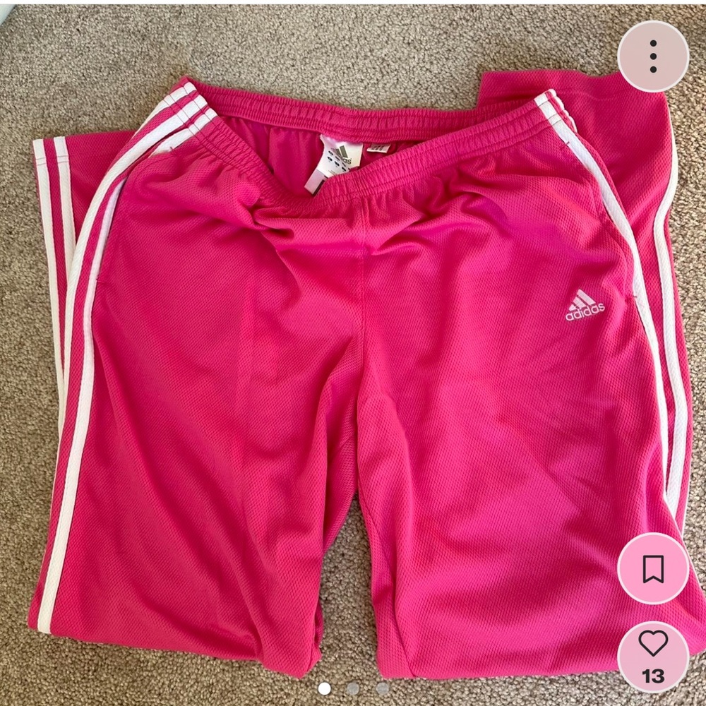 Adidas Pink Track Pants
